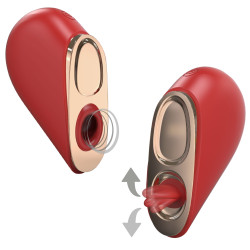Xocoon Stimulateur de clitoris HeartBreaker Rouge